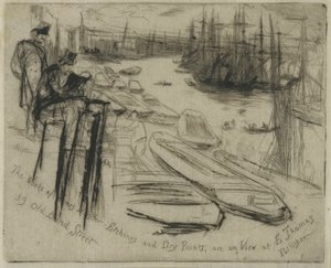 The Little Pool by James Abbott McNeill Whistler